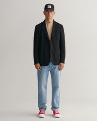 Pull ras du cou en coton &agrave; torsades