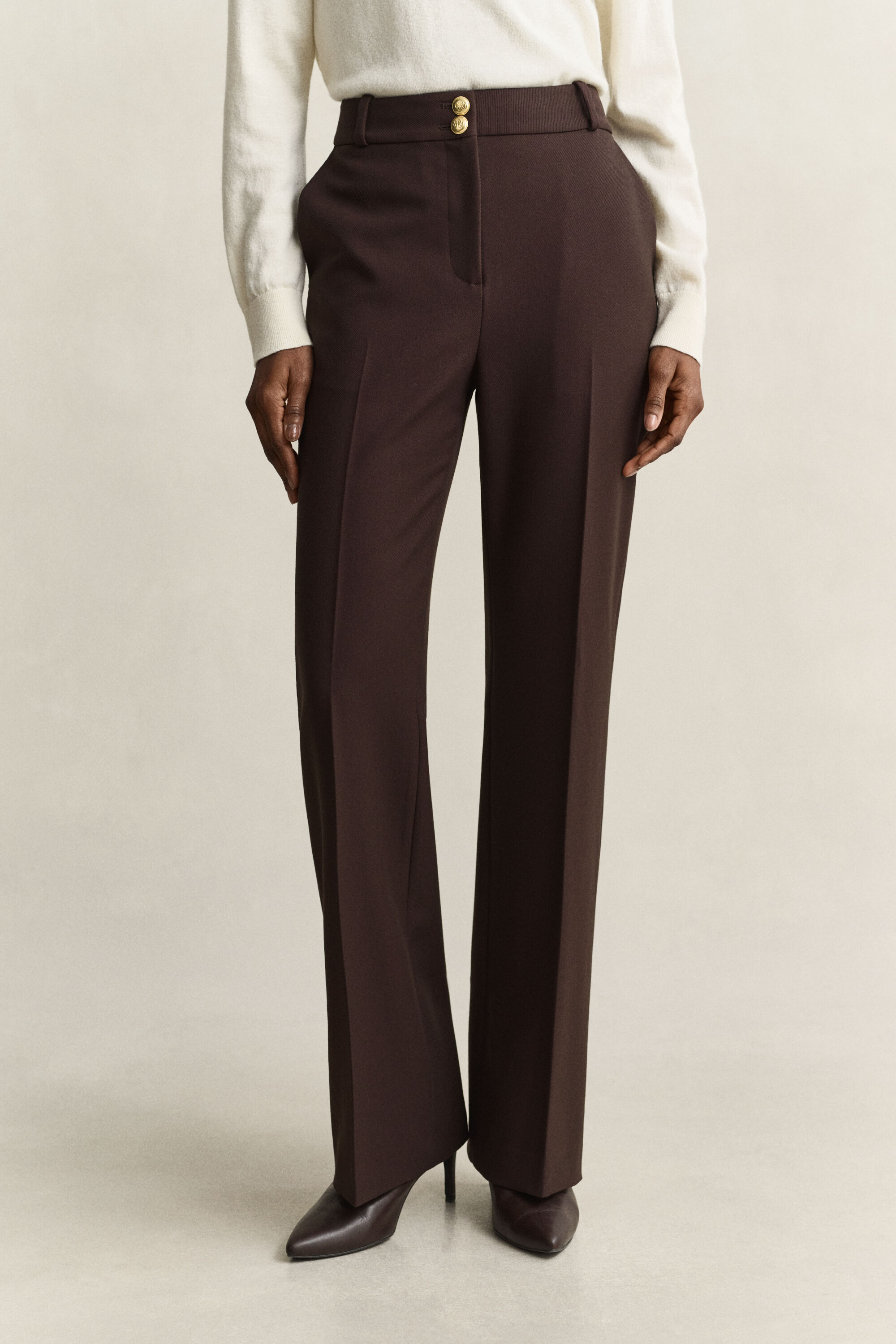 Pantalon nautique évasé