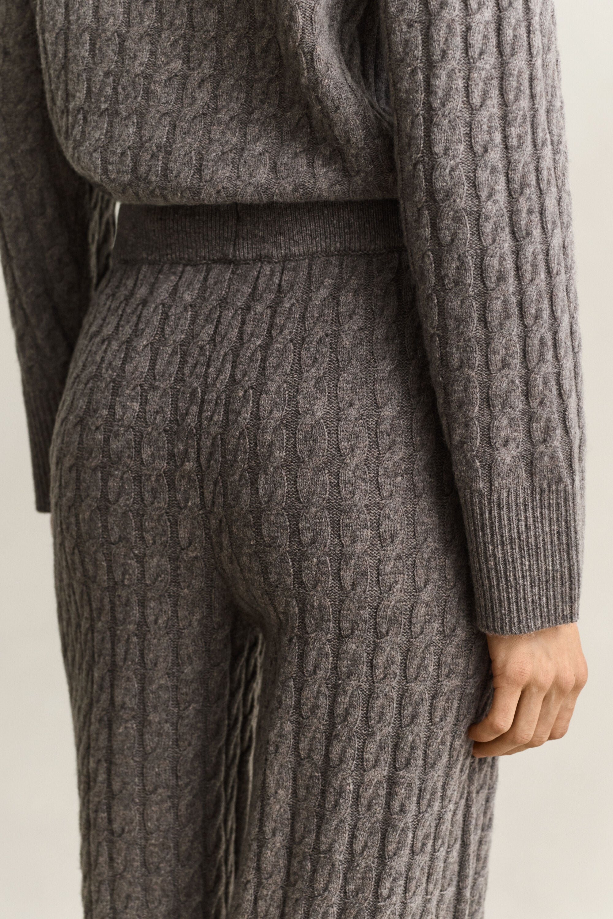 Pantalon en laine et cachemire
