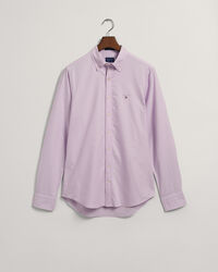 Chemise slim fit en coton Oxford