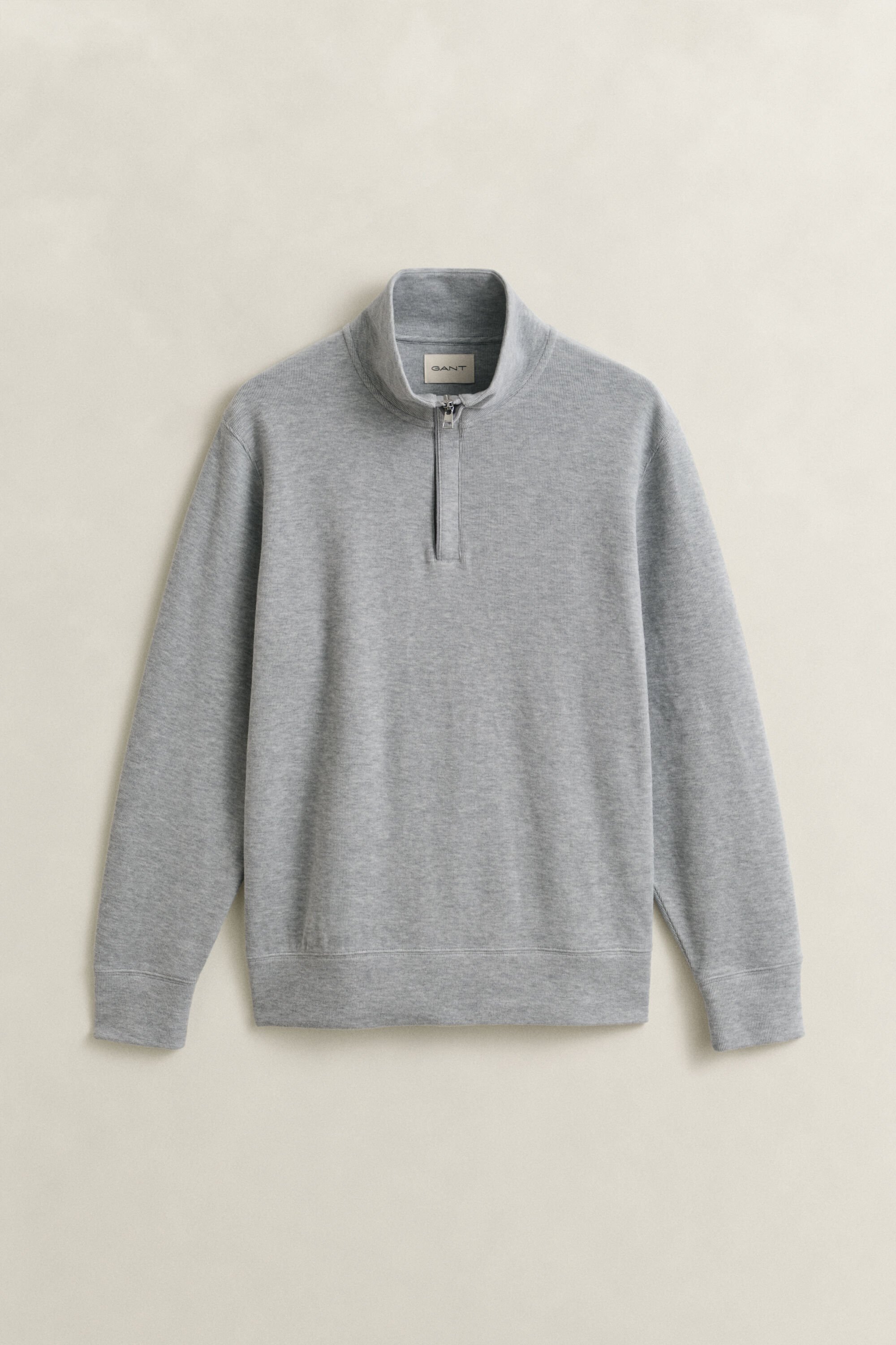 Sweat-shirt à demi-zip Sacker Rib