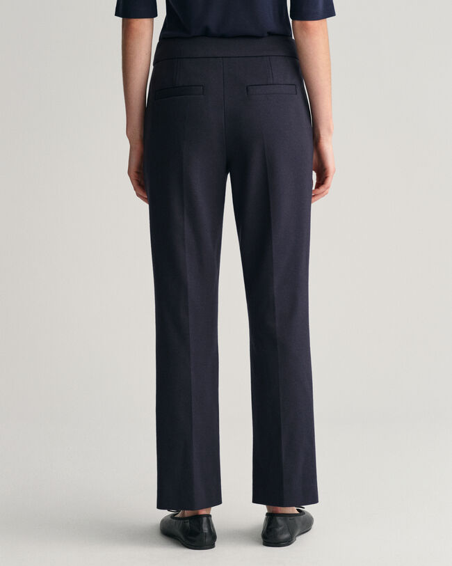 Pantalon cigarette en jersey