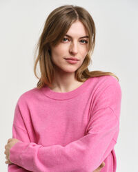 Pull ras du cou en laine d'agneau ultrafine