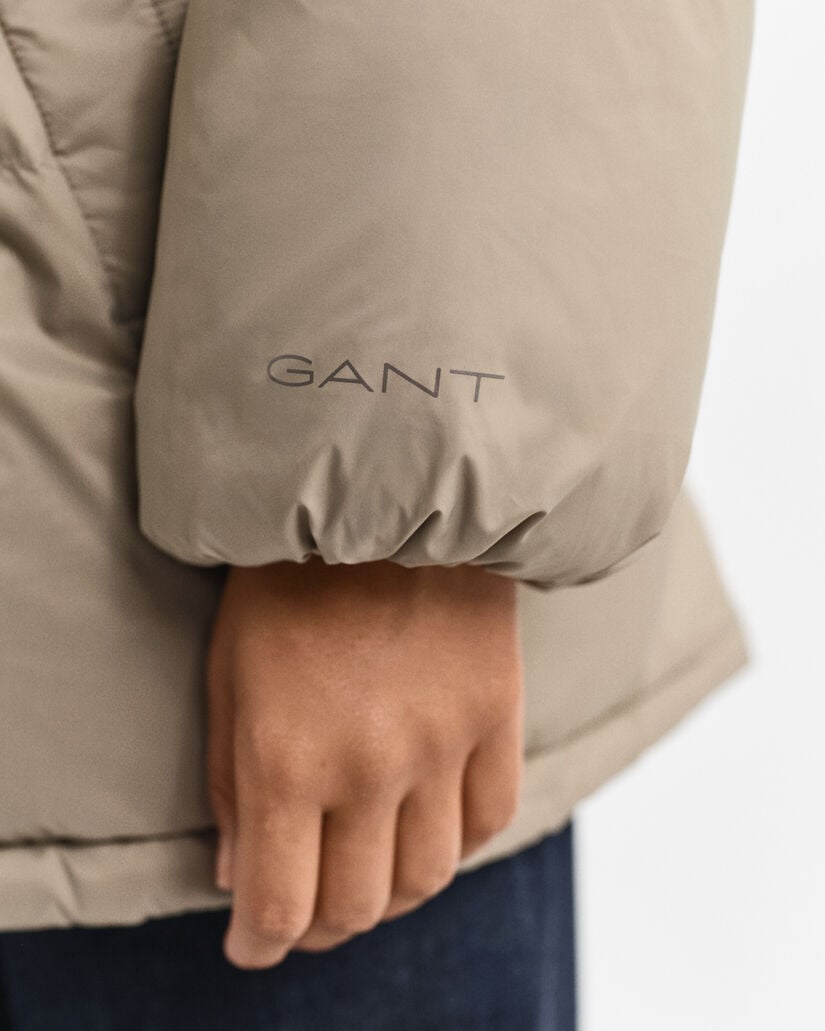 Doudoune mi-longue en duvet