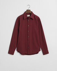 Chemise coupe regular en flanelle chinée