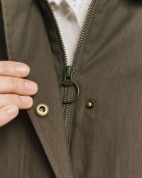 Veste cavalière en coton ciré