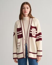 Cardigan col V GANT Varsity