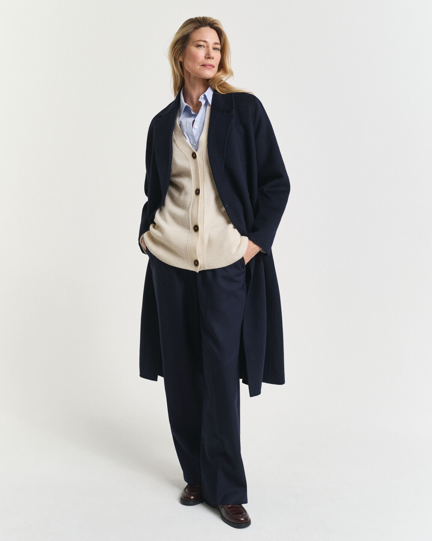 Cardigan en laine et cachemire