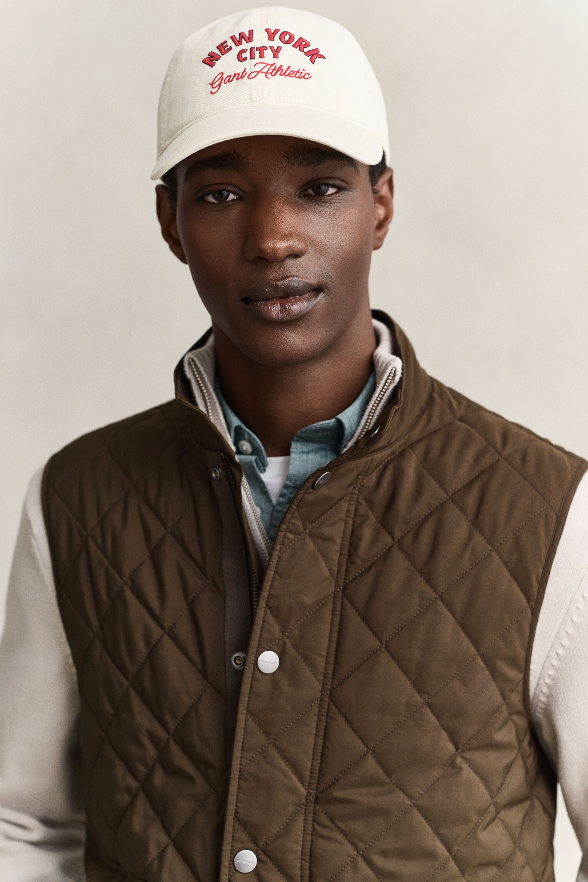 Veste sans manches matelassée