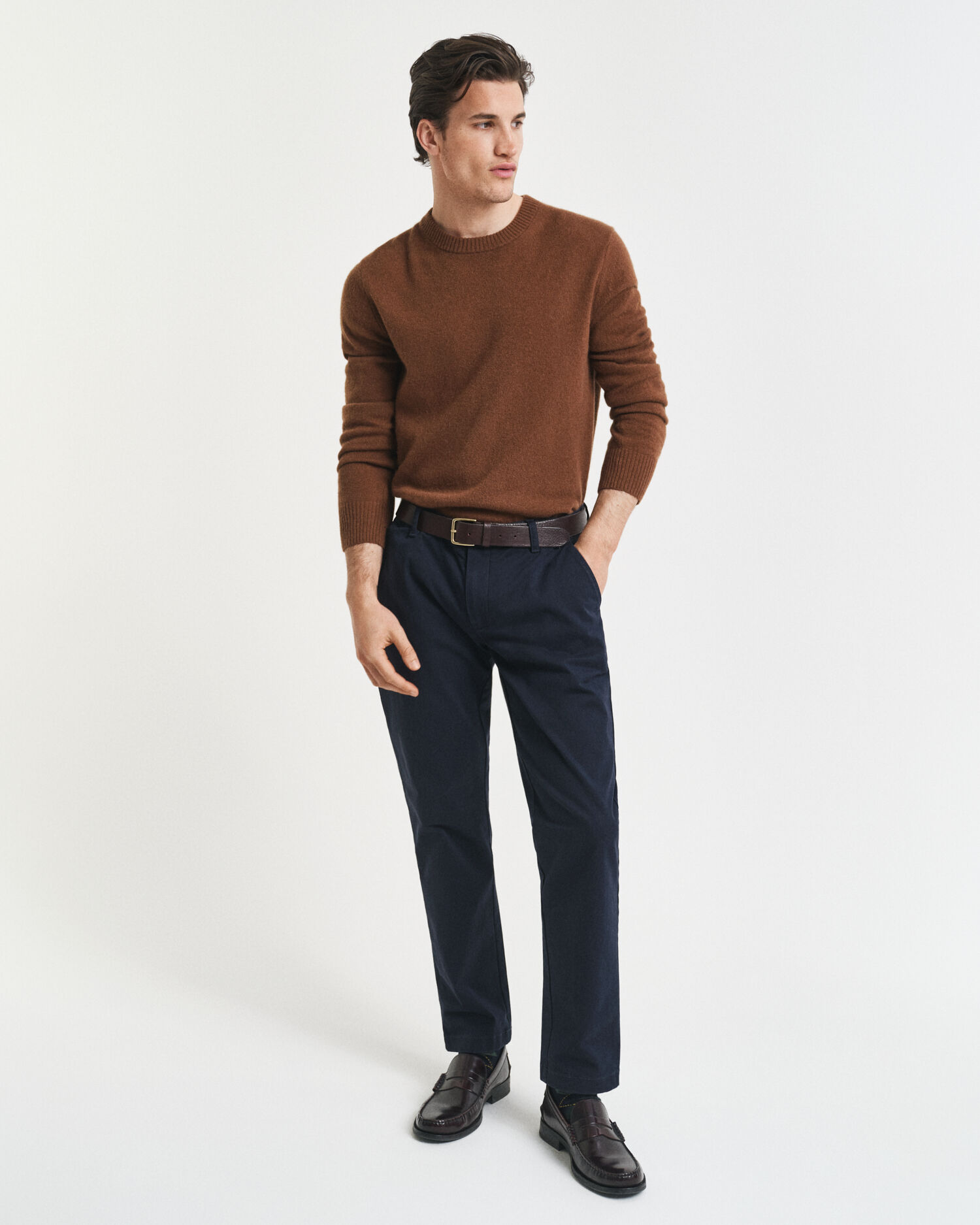 Pantalon chino slim ultra-confortable