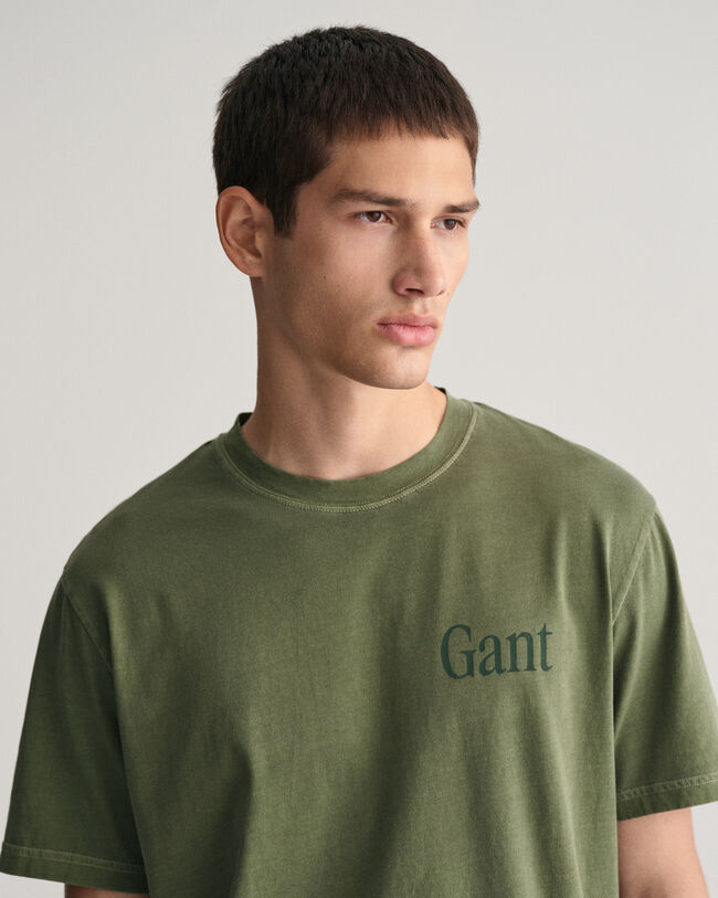 T-shirt Sunfaded Graphic