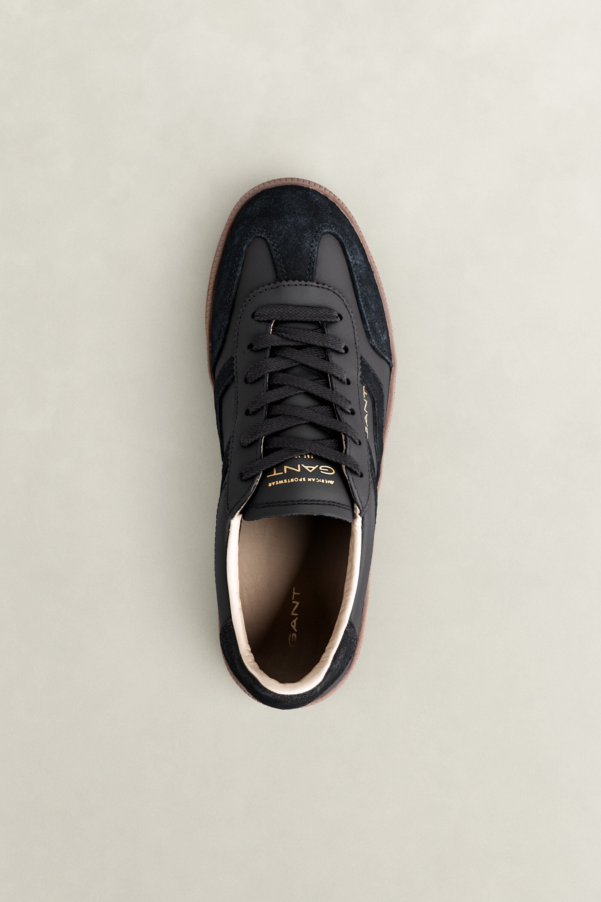 Baskets en daim et cuir Cuzima