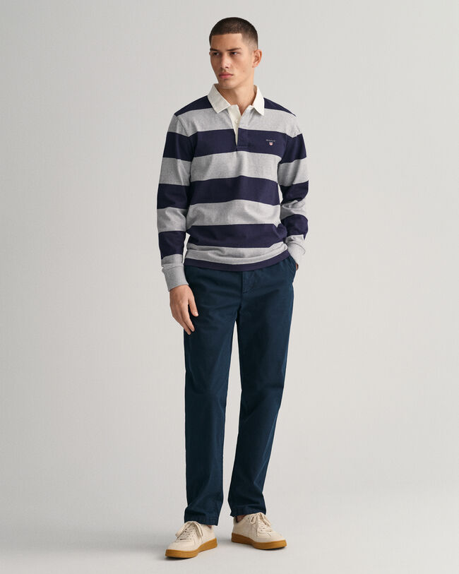 Pantalon chino regular fit en toile Allister