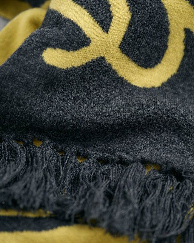 Écharpe en jacquard GANT Varsity