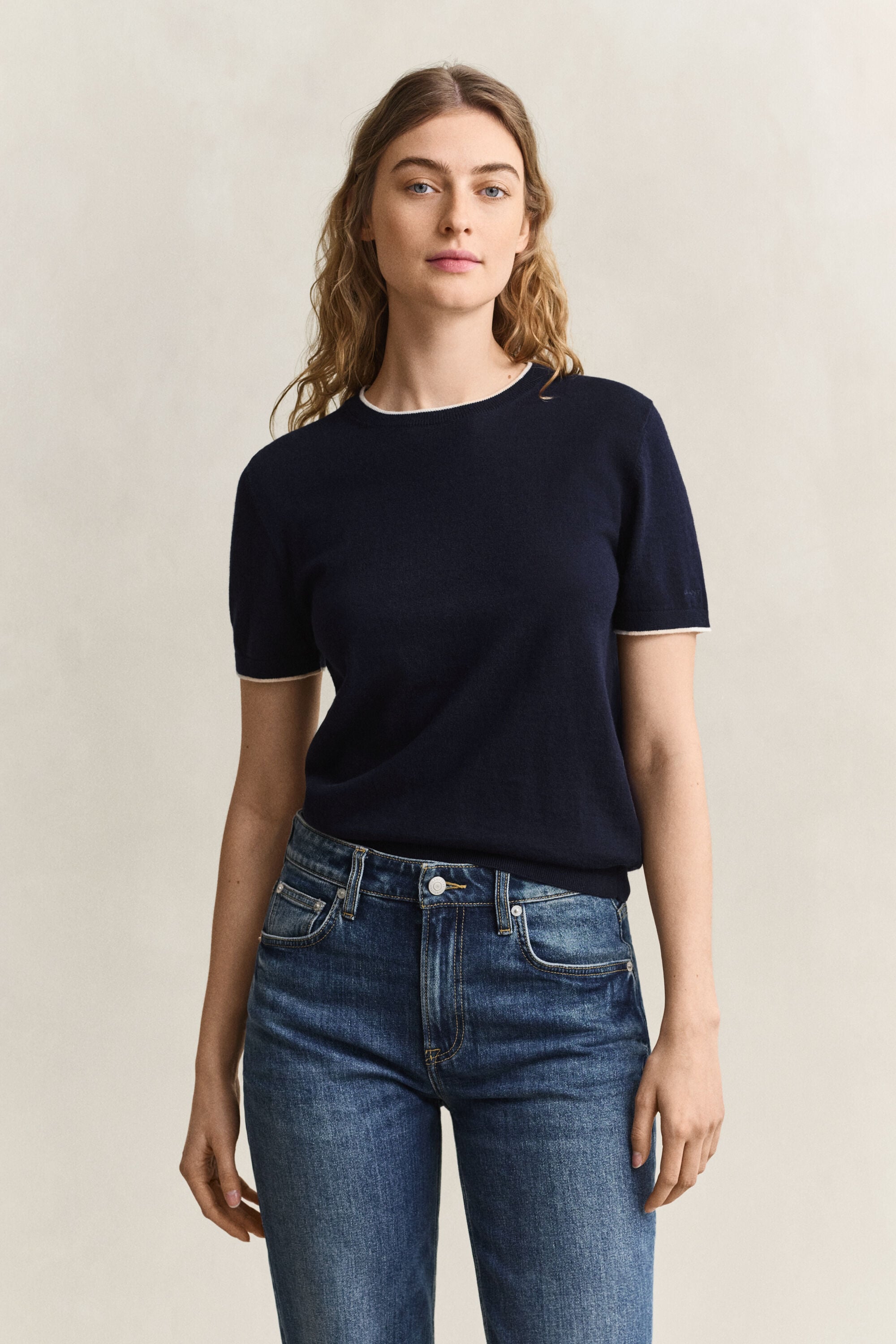Pull à manches courtes