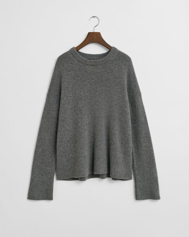 Pull col rond en cachemire