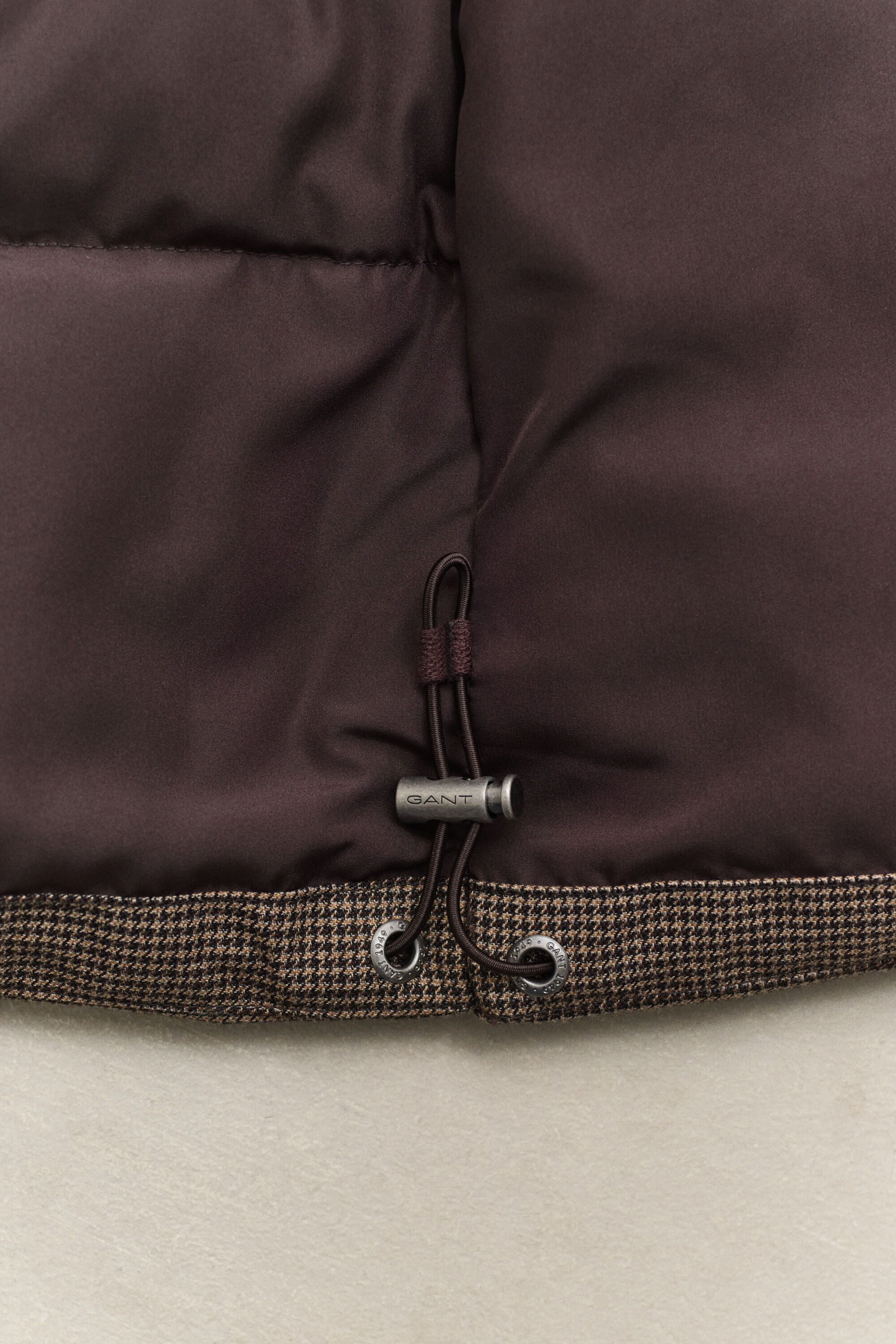 Veste matelassée en flanelle