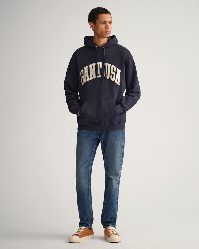 Sweat à capuche en jersey USA Graphic