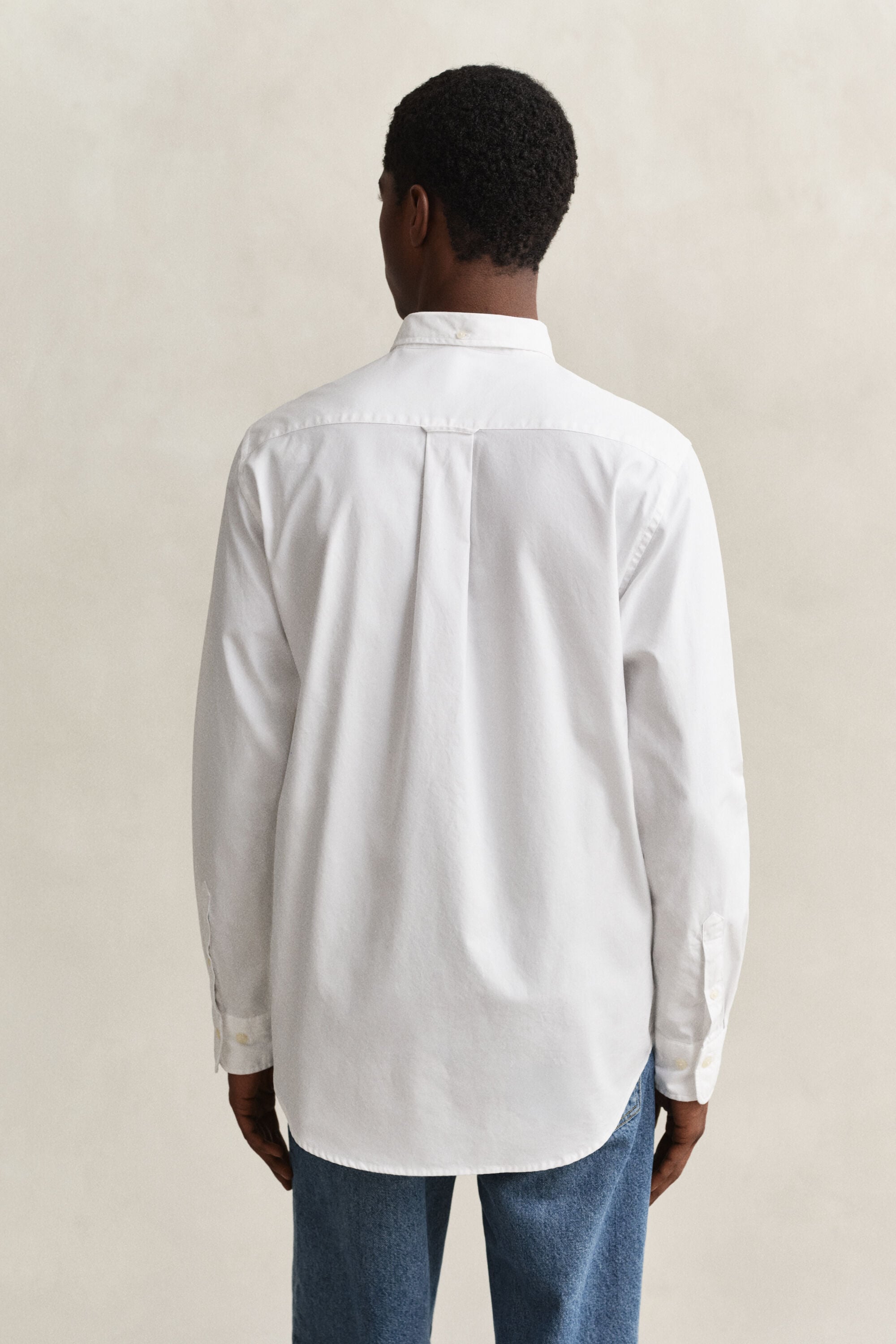 Chemise coupe regular en coton Oxford Pinpoint