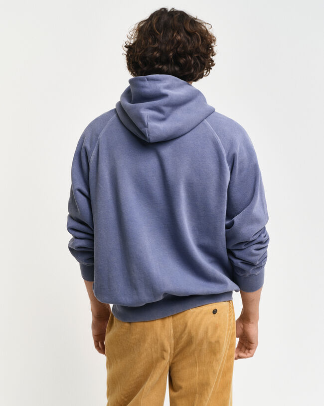 Sweat &agrave; capuche &agrave; d&eacute;lavage vintage