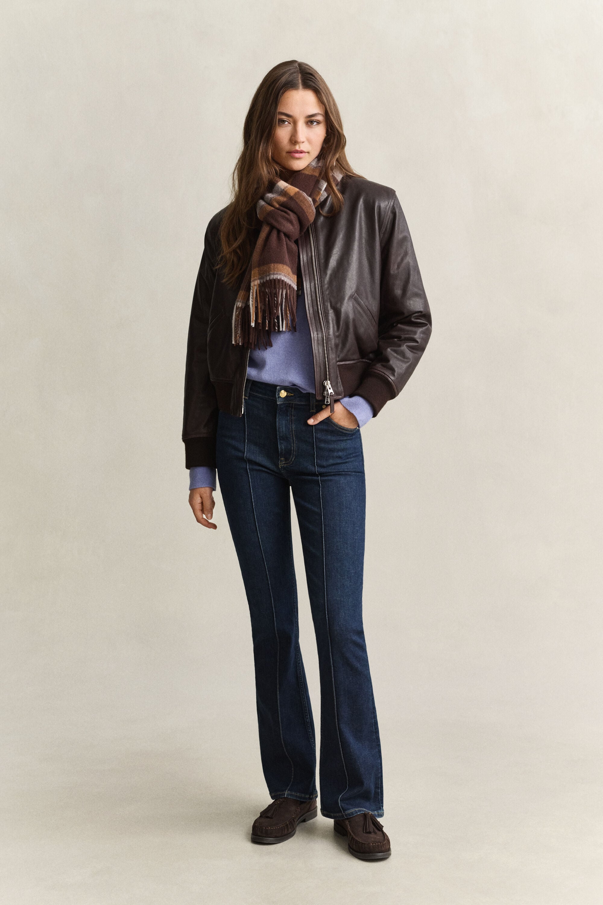 Pull col rond en laine d'agneau ultrafine