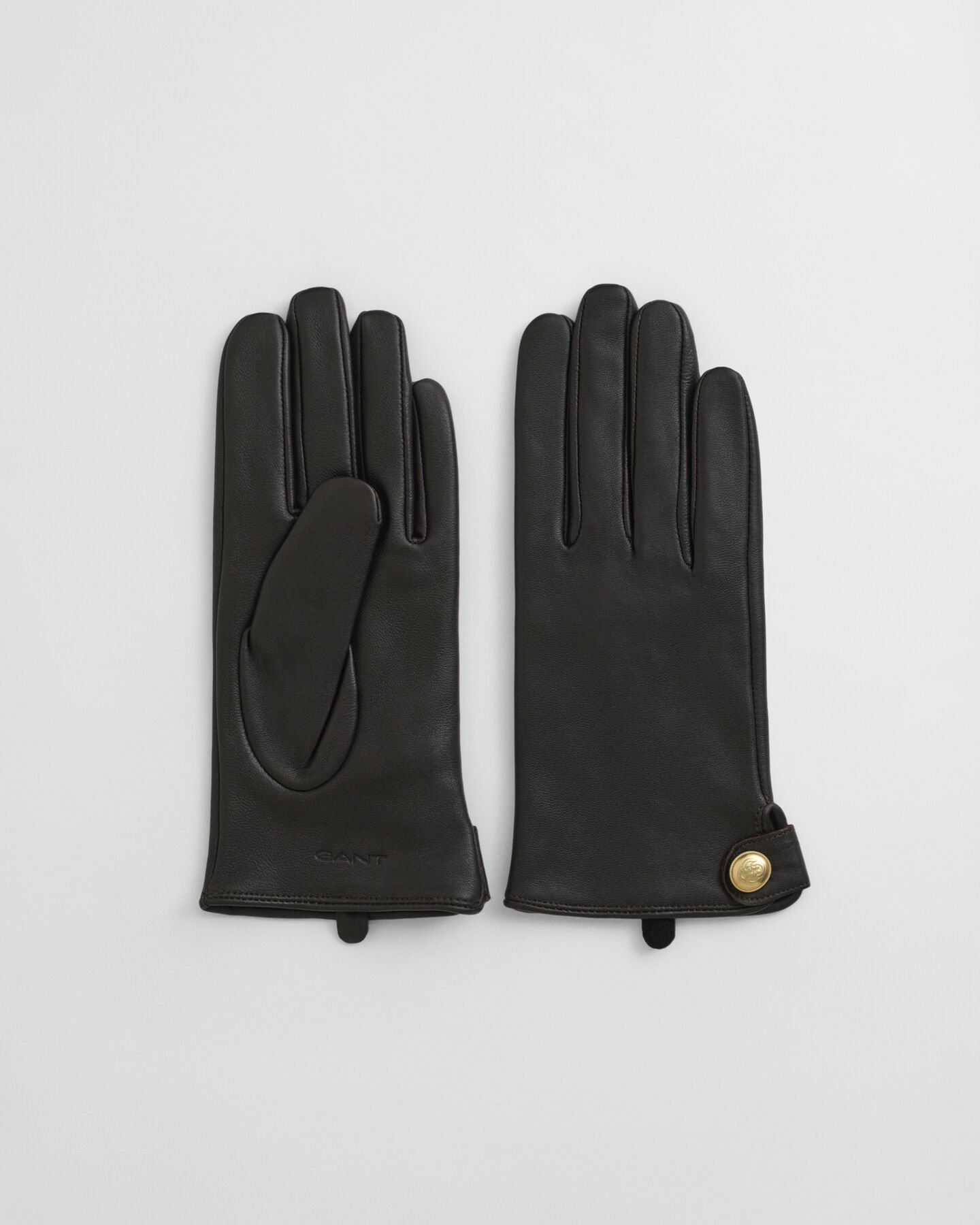 Gants en cuir avec boutons