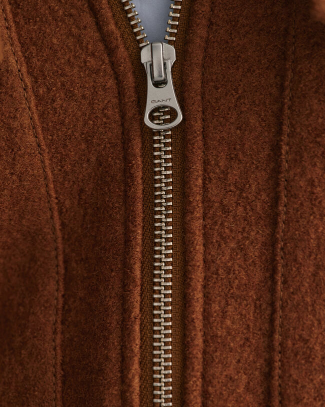 Veste zipp&eacute;e Boucl&eacute;