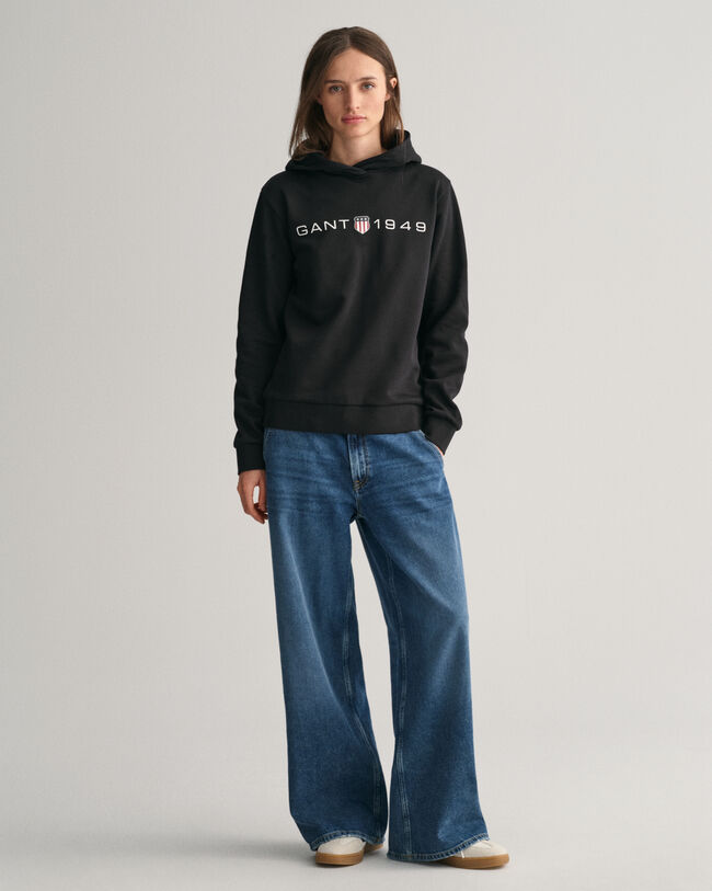 Sweat &agrave; capuche imprim&eacute; Archive Shield