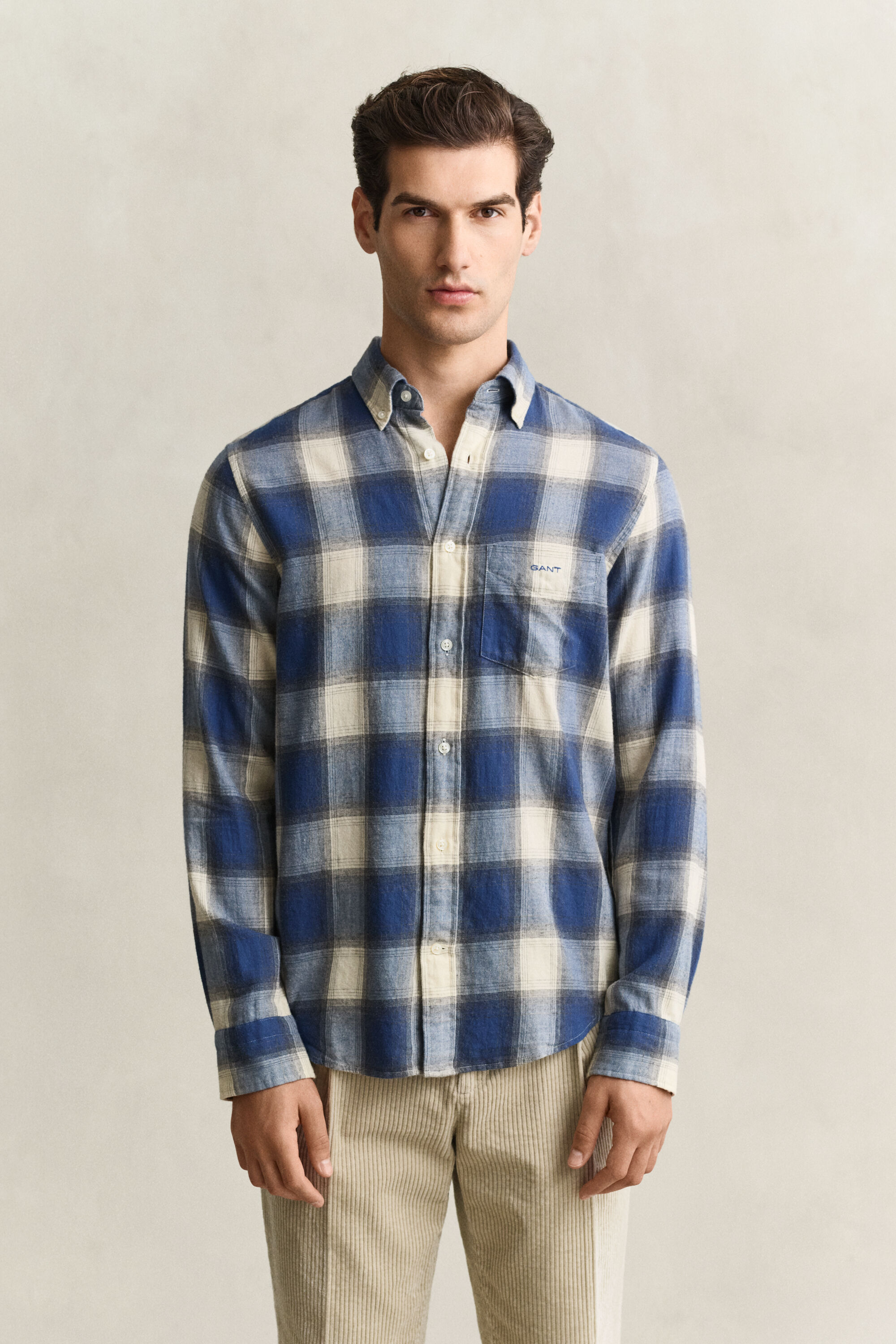 Chemise en flanelle à carreaux Windblown