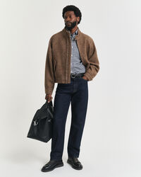 Chemise coupe regular en sergé vichy