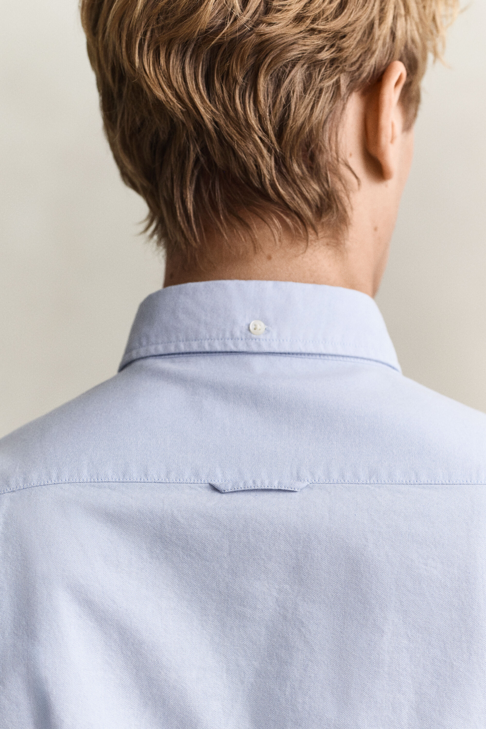 Chemise coupe slim en coton Oxford classique