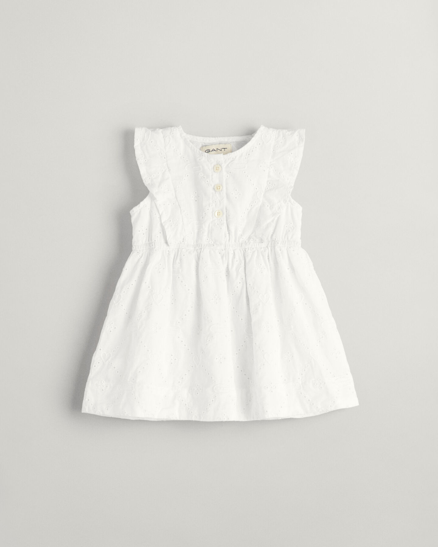 Robe en broderie anglaise &agrave; volants Baby Girl
