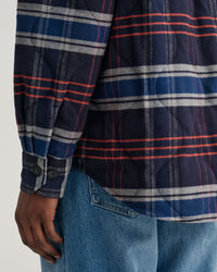 Surchemise en flanelle matelassée