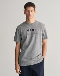 T-shirt imprimé GANT Script Graphic