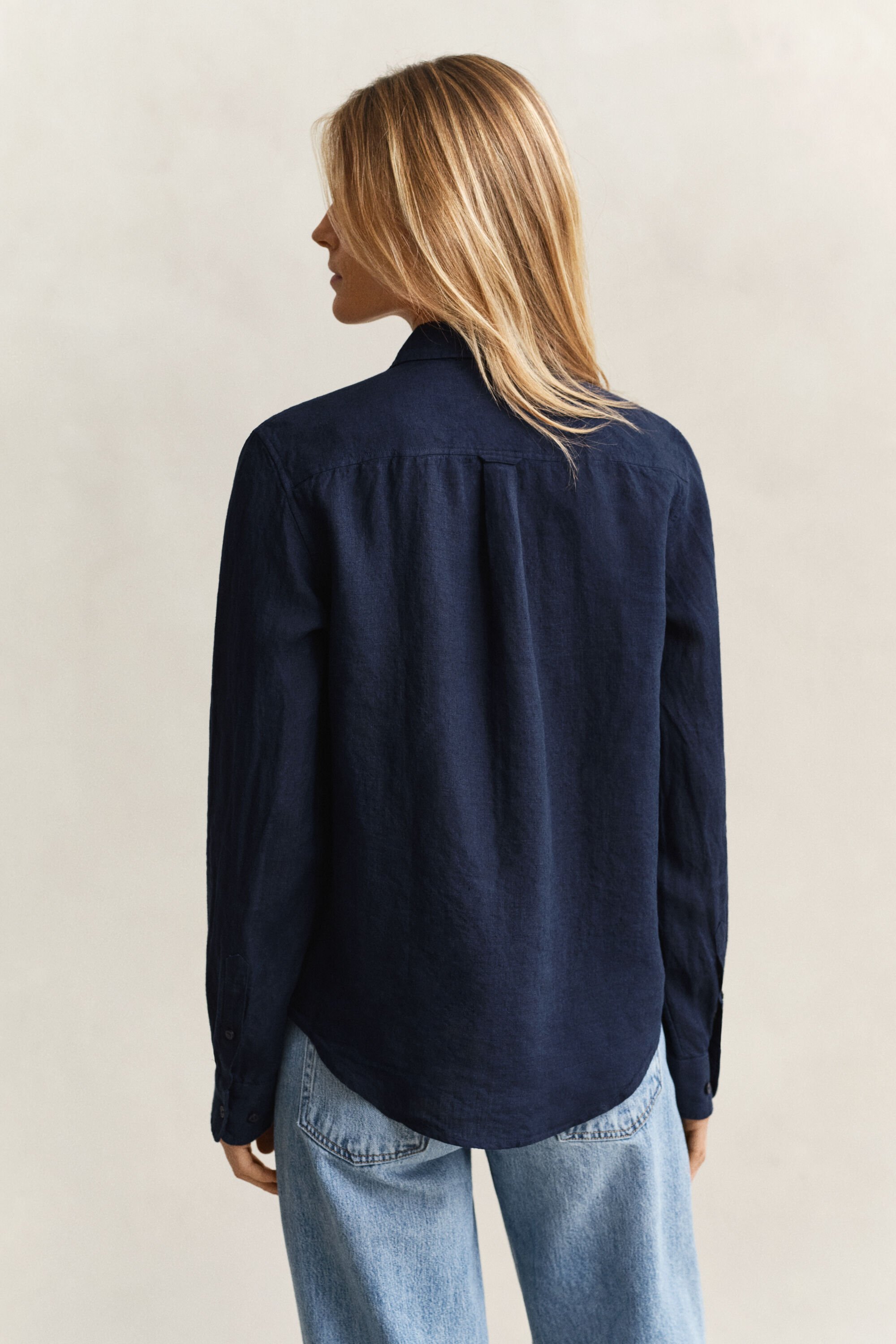 Chemise regular fit en lin