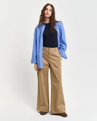 Pantalon chino relaxed fit Bootcut