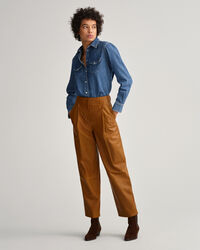 Chemise regular fit en denim