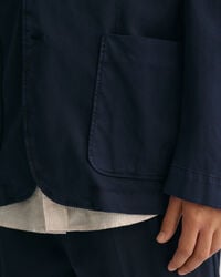 Veste blazer de costume en coton