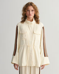 Veste relaxed fit à rayures