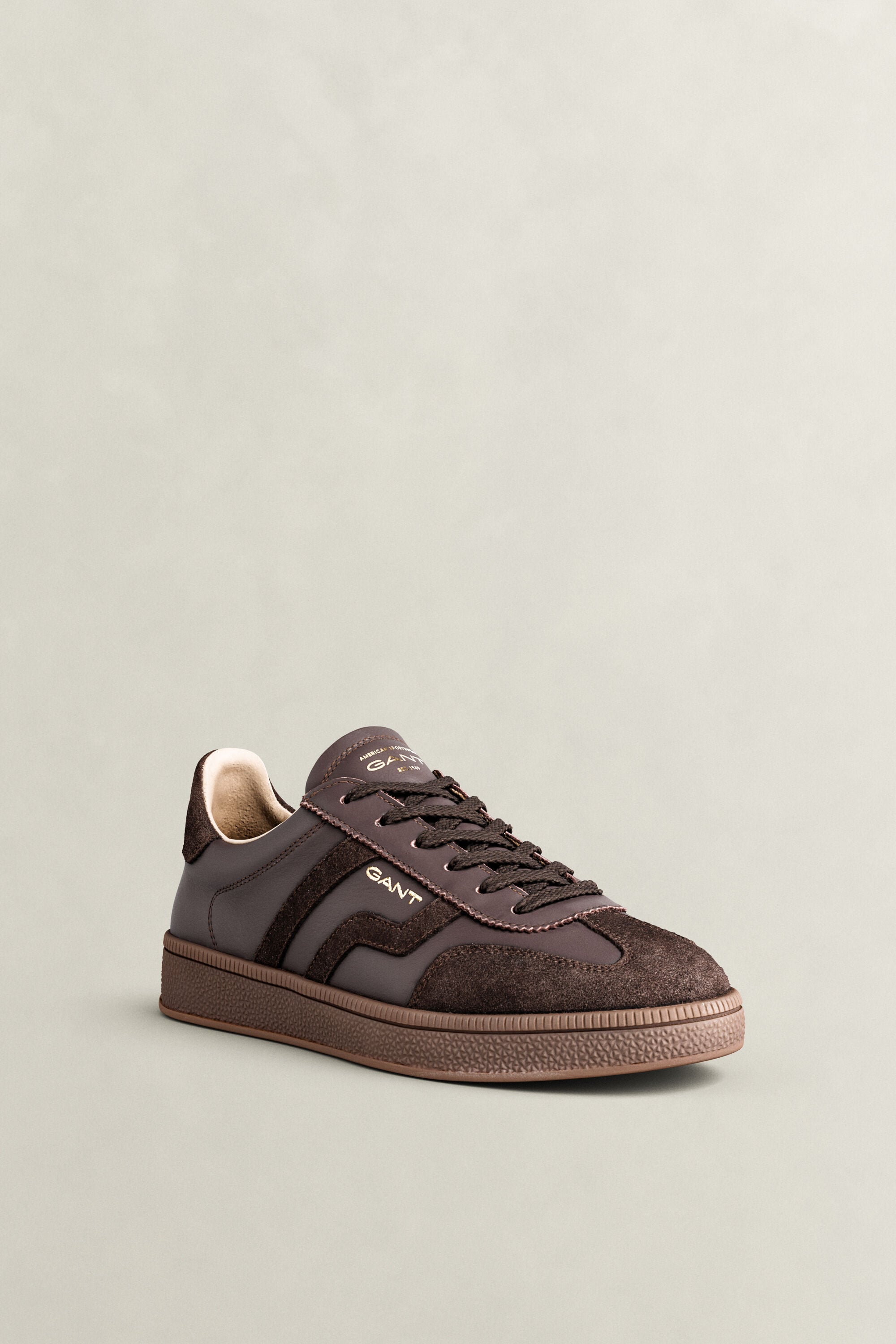 Baskets en daim et cuir Cuzima