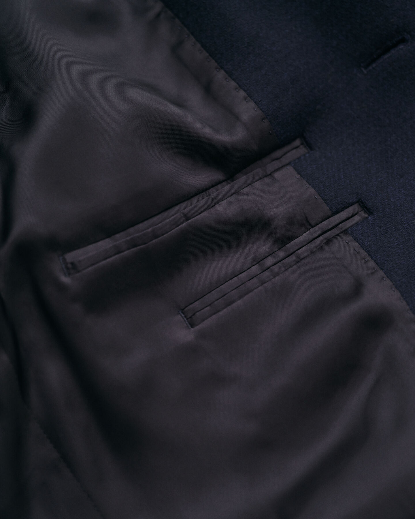 Pardessus ajusté en laine classique