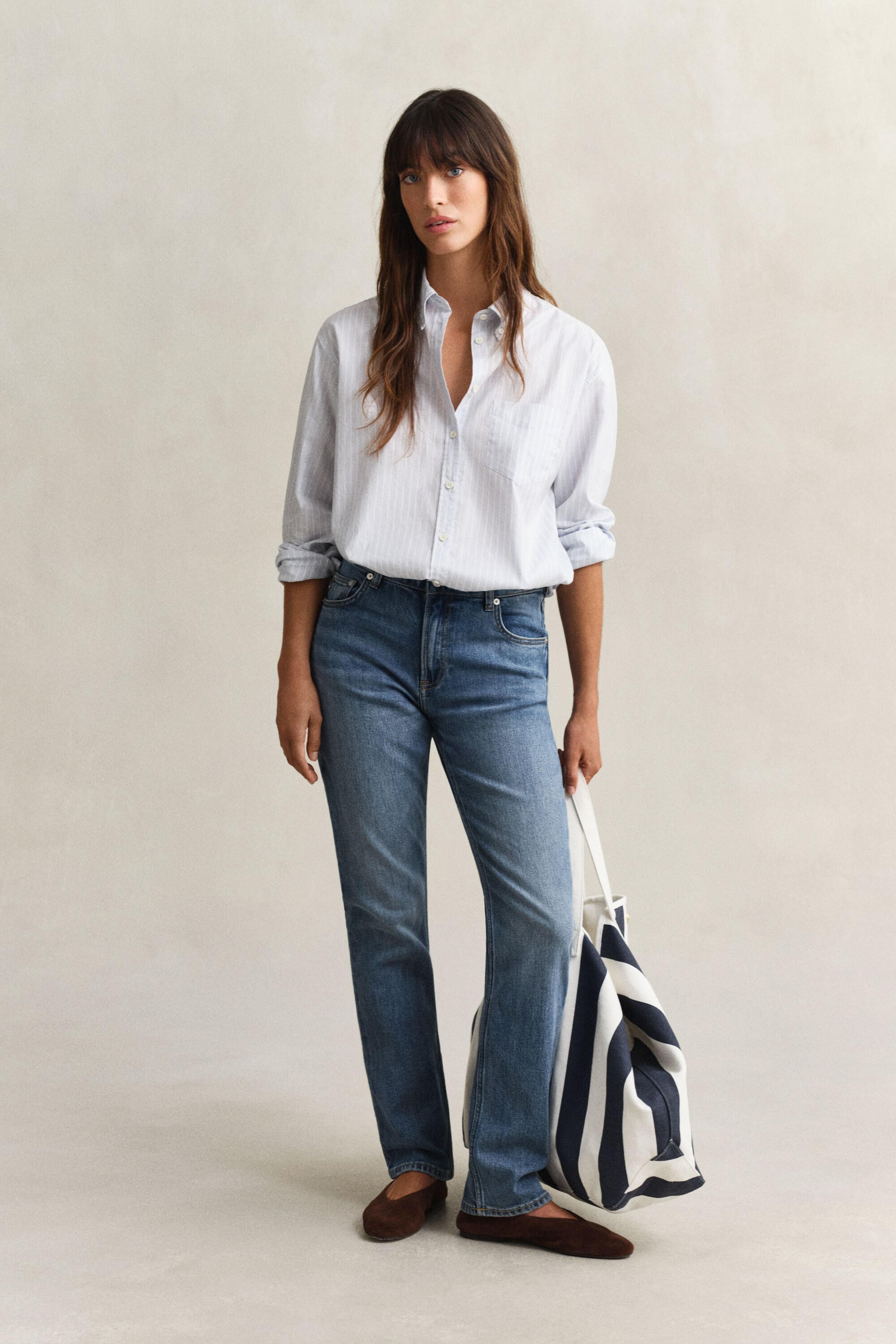 Jean stretch à jambes droites