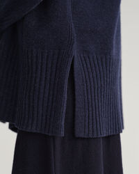 Pull col roul&eacute; Lounge