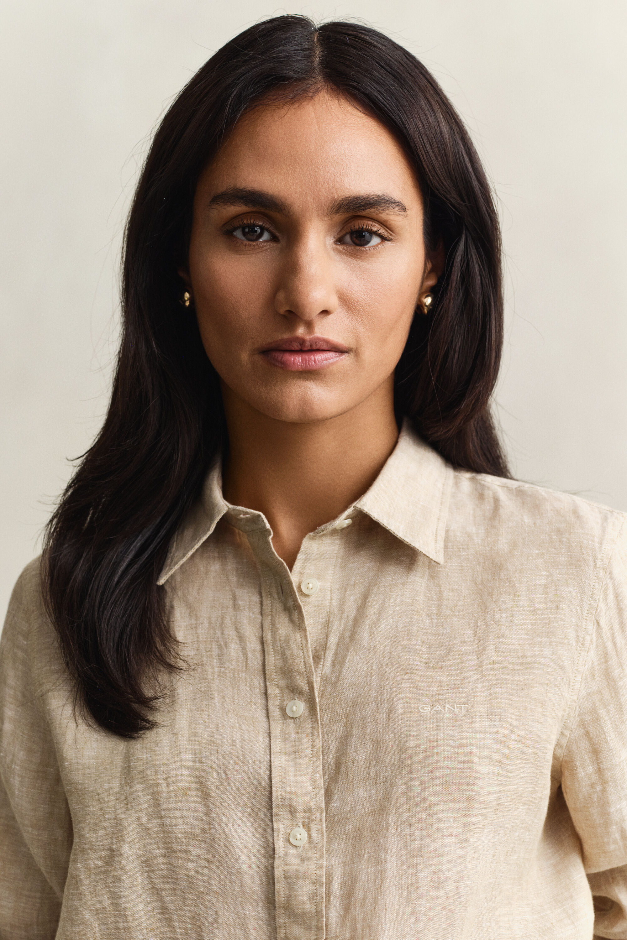 Chemise regular fit en lin