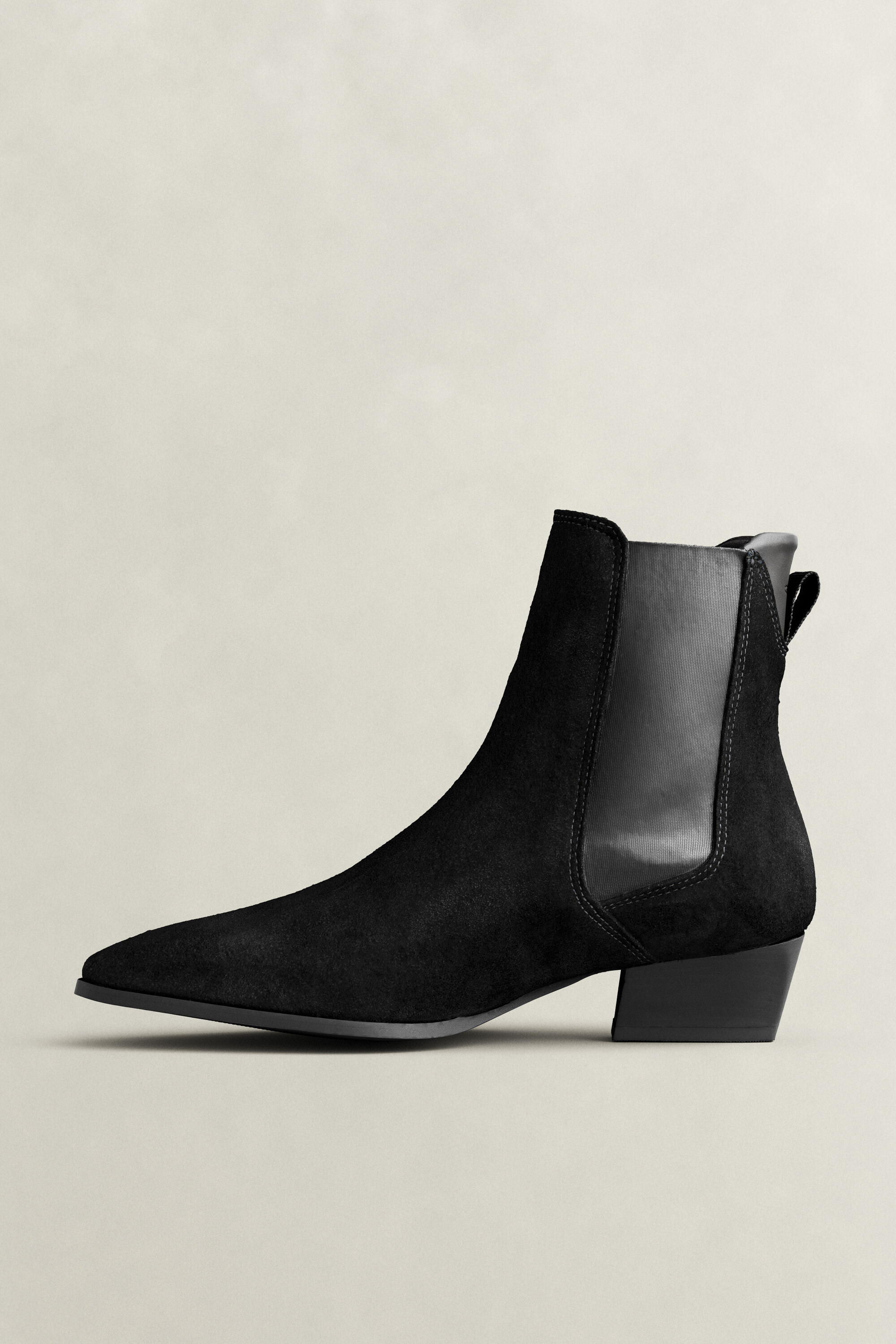 Bottines Chelsea en daim Bassotte
