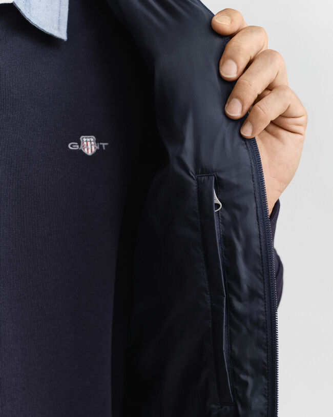 Doudoune sans manches légère en duvet