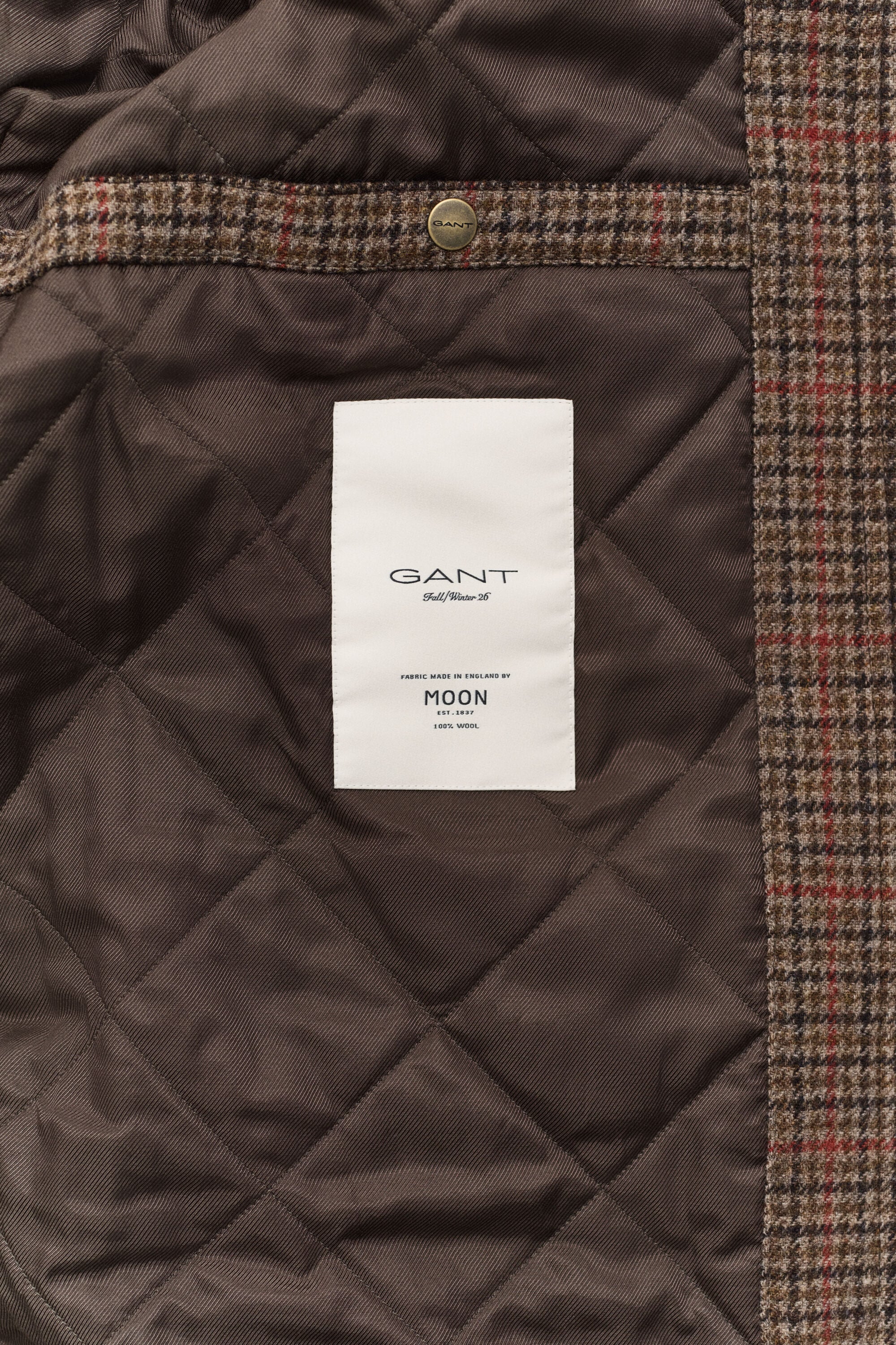 Veste Decker en tweed anglais