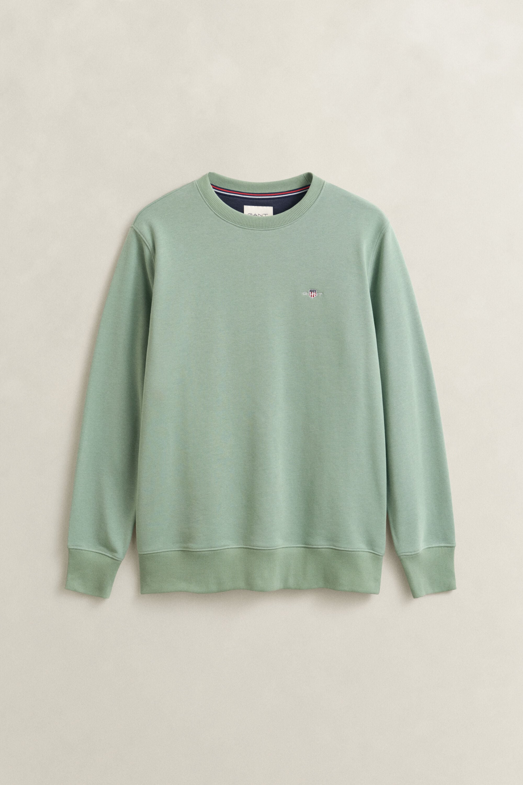 Sweat-shirt col rond avec écusson