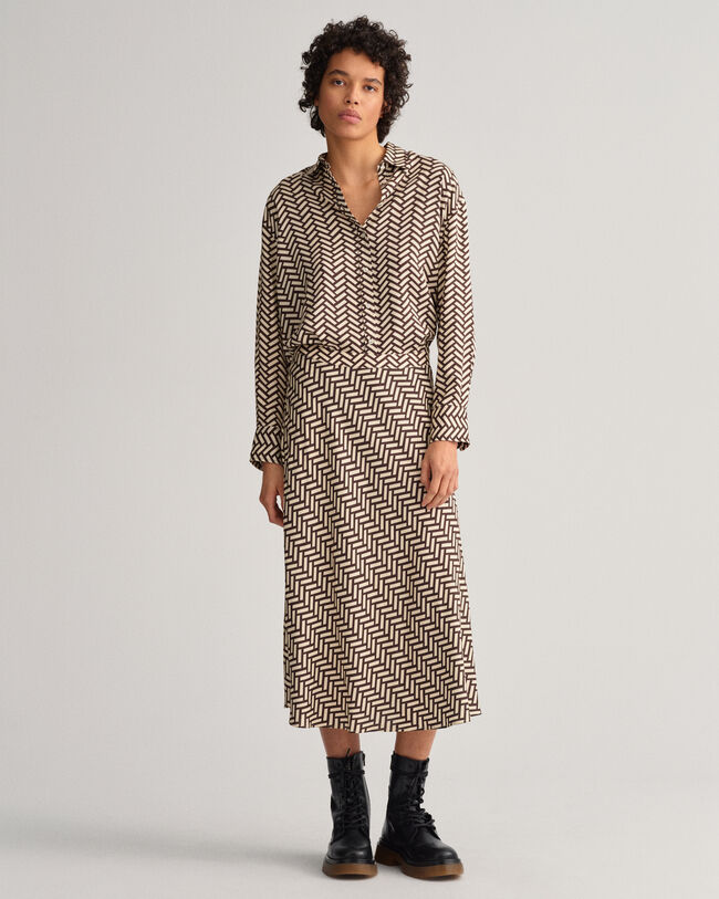 Jupe trapèze Geometric