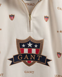 Sweat-shirt &agrave; demi-zip Banner Shield Teens